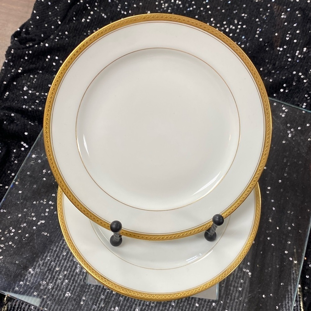 HAVILAND
Symphony Gold Bread & Butter Plate set of 4